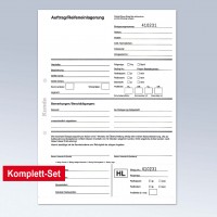 Formular "Auftrag-/Rädereinlagerung" Formular "Auftrag-/Rädereinlagerung"