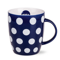 Mini Specta Tasse aus Keramik dunkelblau/weiß Mini Specta Tasse aus Keramik dunkelblau/weiß