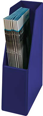 PVC-Stehsammler blau