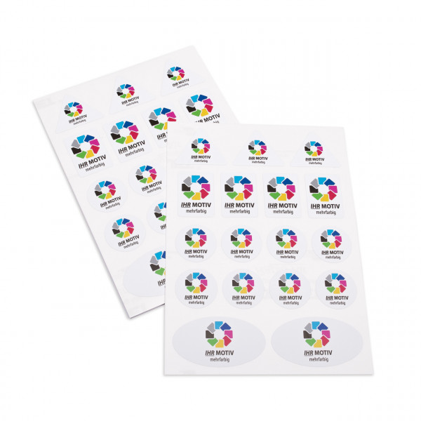 Stickerbogen Papier