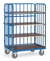 Fetra Etagenwagen 4 Böden 1 Längswand Höhe 1817 Fetra Etagenwagen 4 Böden 1 Längswand Höhe 1817