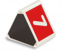 Leitzahlträger rot mit Magnet1-25 Leitzahlträger rot mit Magnet1-25