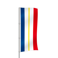 Mecklenburg Vorpommern Hochformatfahne Mecklenburg Vorpommern Hochformatfahne