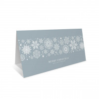 Weihnachts-Klappkarte, Motiv Flocke Weihnachts-Klappkarte, Motiv Flocke