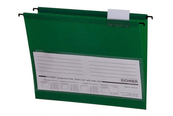 Hängemappe Platin Line aus PVC grün