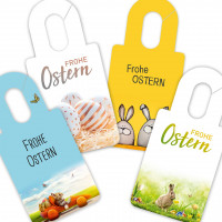 "Spiegelanhänger ""Frohe Ostern""" "Spiegelanhänger ""Frohe Ostern"""