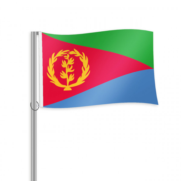 Eritrea Fahne im Querformat kaufen