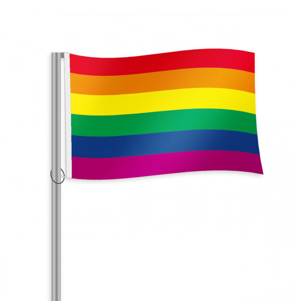 Regenbogen Fahne im Querformat kaufen