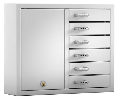 Erweiterung für Schlüsselausgabetresor hellgrau Erweiterung für Schlüsselausgabetresor hellgrau