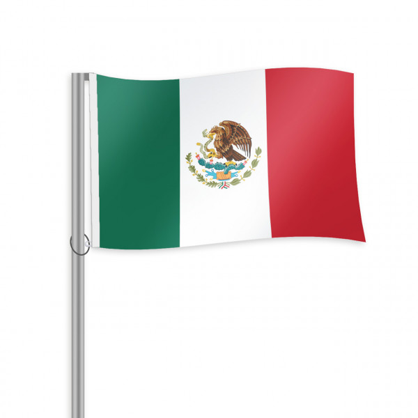 Mexiko Fahne im Querformat kaufen