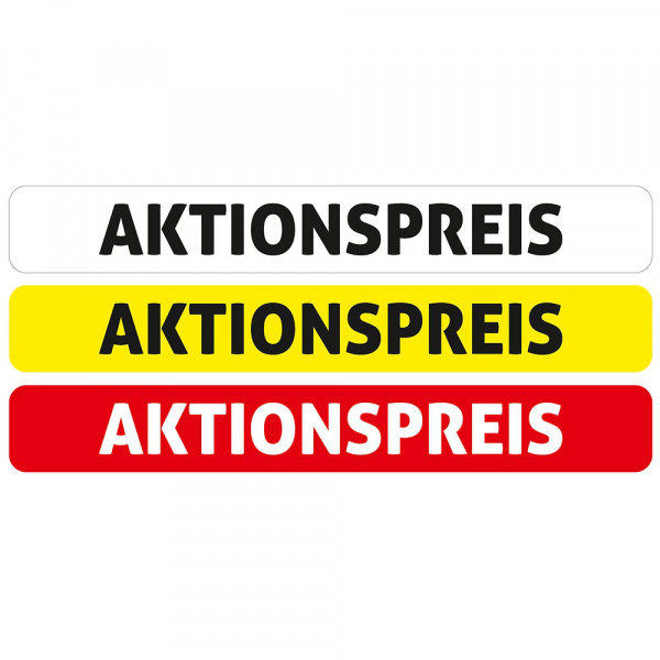 Scheibenaufkleber AKTIONSPREIS