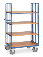 Fetra Etagenwagen Rohrstreben 4 Böden Höhe 1800 mm Fetra Etagenwagen Rohrstreben 4 Böden Höhe 1800 mm