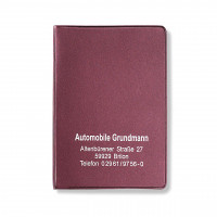 CreativDesign Ausweistasche Euro Normalfolie Bordeaux CreativDesign Ausweistasche Euro Normalfolie Bordeaux