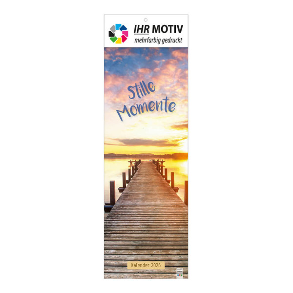 Streifenkalender Stille Momente Deckblatt