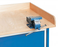 Fetra Schraubstock Backenbreite 100 mm für Werkstattwagen Fetra Schraubstock Backenbreite 100 mm für Werkstattwagen