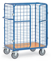 Fetra Paketwagen 3 Wände Doppelflügeltür Drahtgitter Höhe 1552 mm Fetra Paketwagen 3 Wände Doppelflügeltür Drahtgitter Höhe 1552 mm