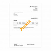 Rechnungsvorlage & Musterrechnung für Kleinunternehmer Rechnungsvorlage & Musterrechnung für Kleinunternehmer