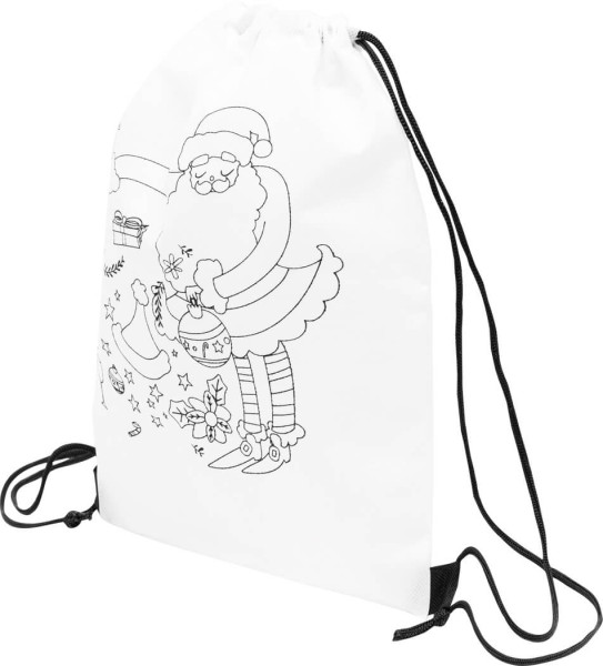 Bemalbarer Turnbeutel COLOURFUL Santa