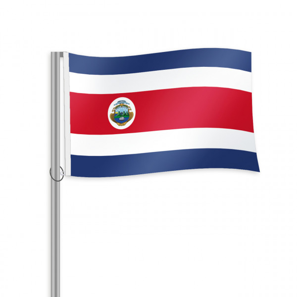 CostaRica Fahne im Querformat kaufen