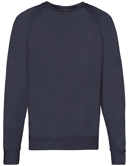 Lightweight Raglan Sweat individuell bedruckt Deep Navy
