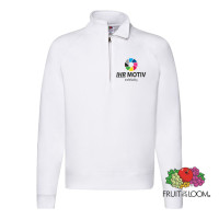 Premium Zip Neck Raglan Sweat individuell bedruckt Premium Zip Neck Raglan Sweat individuell bedruckt