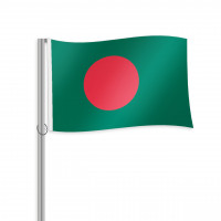 Bangladesch Fahne Bangladesch Fahne