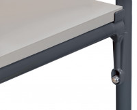 Fetra Boden für Etagenwagen 1000 x 700 mit 1 Paar Auflagewinkel, Grau Fetra Boden für Etagenwagen 1000 x 700 mit 1 Paar Auflagewinkel, Grau