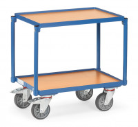 Fetra Etagenroller 2 Etagen mit Rand Ladefläche 605 x 408 mm Fetra Etagenroller 2 Etagen mit Rand Ladefläche 605 x 408 mm