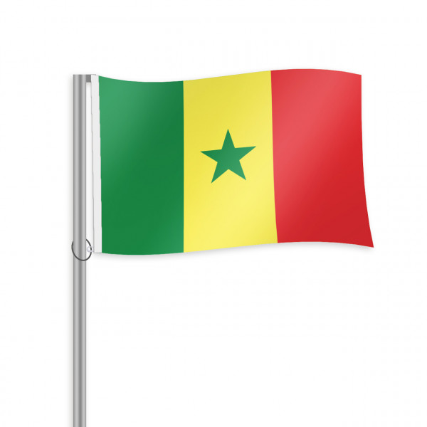 Senegal Fahne im Querformat kaufen