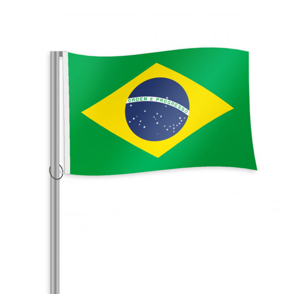 Brasilien Fahne im Querformat kaufen
