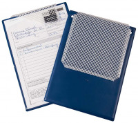 Auftragstasche Plus mit Schlüsselfach DIN A5 blau Auftragstasche Plus mit Schlüsselfach DIN A5 blau