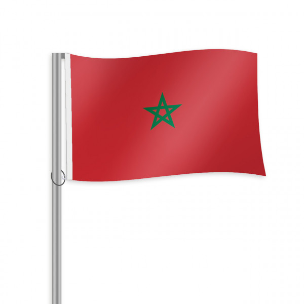 Marokko Fahne im Querformat kaufen