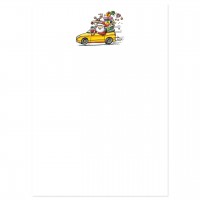 Weihnachts-Briefpapier, Motiv Nikolaus Weihnachts-Briefpapier, Motiv Nikolaus