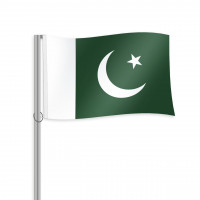 Pakistan Fahne im Querformat kaufen Pakistan Fahne im Querformat kaufen