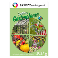 Bildkalender Günthers Gartenplaner, Ausgabe 2027 Deckblatt Bildkalender Günthers Gartenplaner, Ausgabe 2027 Deckblatt