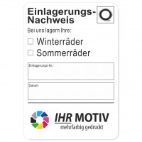 Einlagerungs-Nachweis Einlagerungs-Nachweis