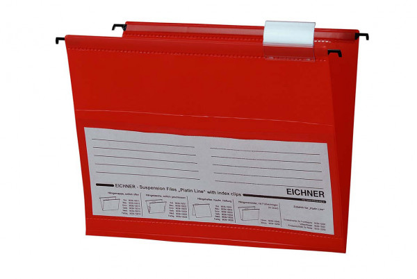 Hängemappe Platin Line aus PVC sortiert