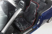 Sitzschoner aus Nylon schwarz Sitzschoner aus Nylon schwarz