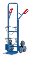 Fetra Stahlflaschen-Treppenkarre 3-Rad-Stern, je 3 TPE-Räder 160 x 40 mm Fetra Stahlflaschen-Treppenkarre 3-Rad-Stern, je 3 TPE-Räder 160 x 40 mm