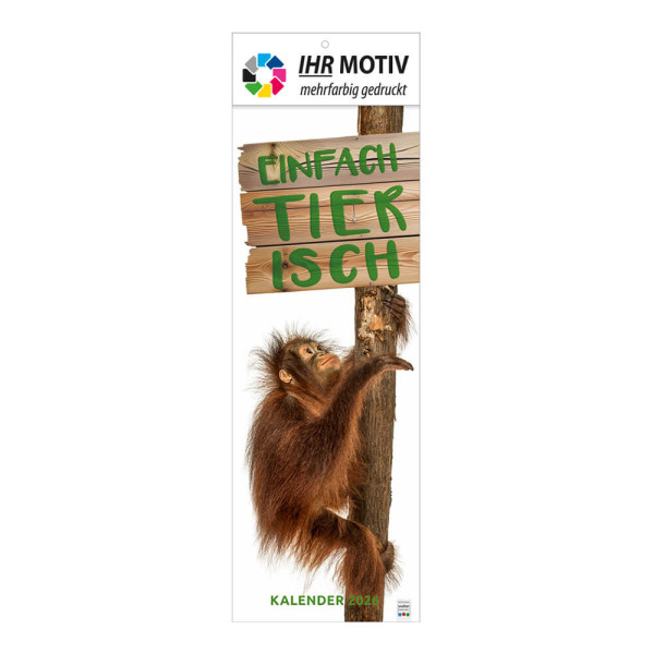 Streifenkalender Einfach tierisch Deckblatt