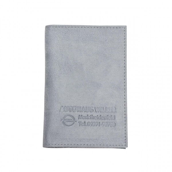 Ausweistasche Modern aus Microfaser-soft, 2 Fächer