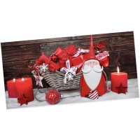 Weihnachts-Postkarte, Motiv Wichtel Weihnachts-Postkarte, Motiv Wichtel