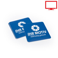 Konfigurator für quadratische Aufkleber in freier Größe Konfigurator für quadratische Aufkleber in freier Größe