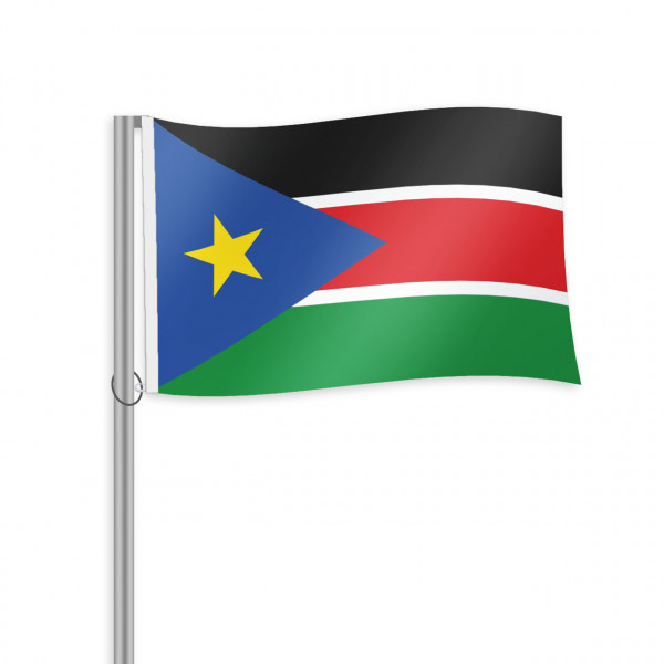 Suedsudan Fahne im Querformat kaufen