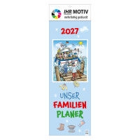 Streifenkalender Unser Familienplaner, Ausgabe 2027 Deckblatt Streifenkalender Unser Familienplaner, Ausgabe 2027 Deckblatt
