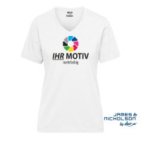 Ladies Bio Workwear T-Shirt individuell bedruckt Ladies Bio Workwear T-Shirt individuell bedruckt