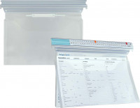 Terminmappe Visimap A4 quer mit Bogenschnitt-Tasche und Sichtleiste Terminmappe Visimap A4 quer mit Bogenschnitt-Tasche und Sichtleiste