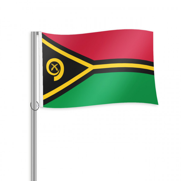Vanuatu Fahne im Querformat kaufen