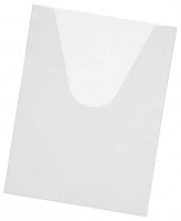 Selbstklebende Schaltplantasche transparent Selbstklebende Schaltplantasche transparent