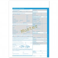 KFZ Automietvertrag. Formular im Format DIN A4 KFZ Automietvertrag. Formular im Format DIN A4